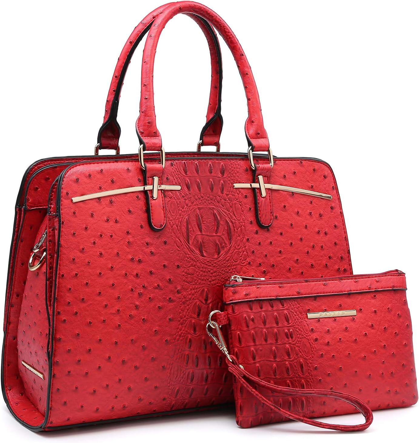 Stylish Women Handbag Wallet Tote Shoulder Hobo Bag Set