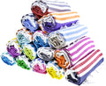 HAVLULAND Turkish Beach Towel Set of 6 - Sand Free & Quick Dry