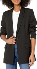 Blake Long Blazer for Women - Longline Notched Collar Blazer