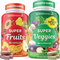 Superfood Fruit and Veggie Supplement - 360 Whole Food Capsules