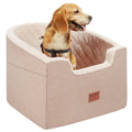 Dog Car Seat Booster for Small & Medium Dogs - Waterproof Travel Bed