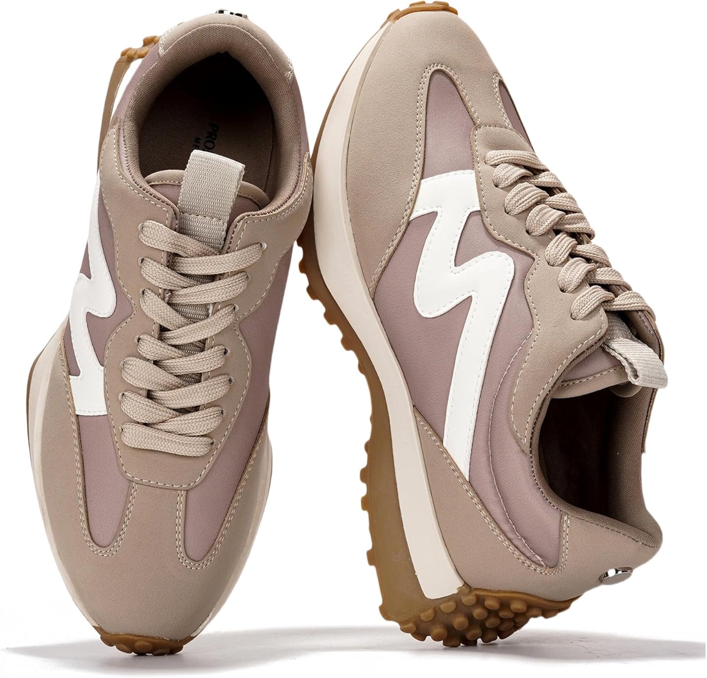 Trendy Sneakers for Women - Comfortable Memory Foam Casual Shoes