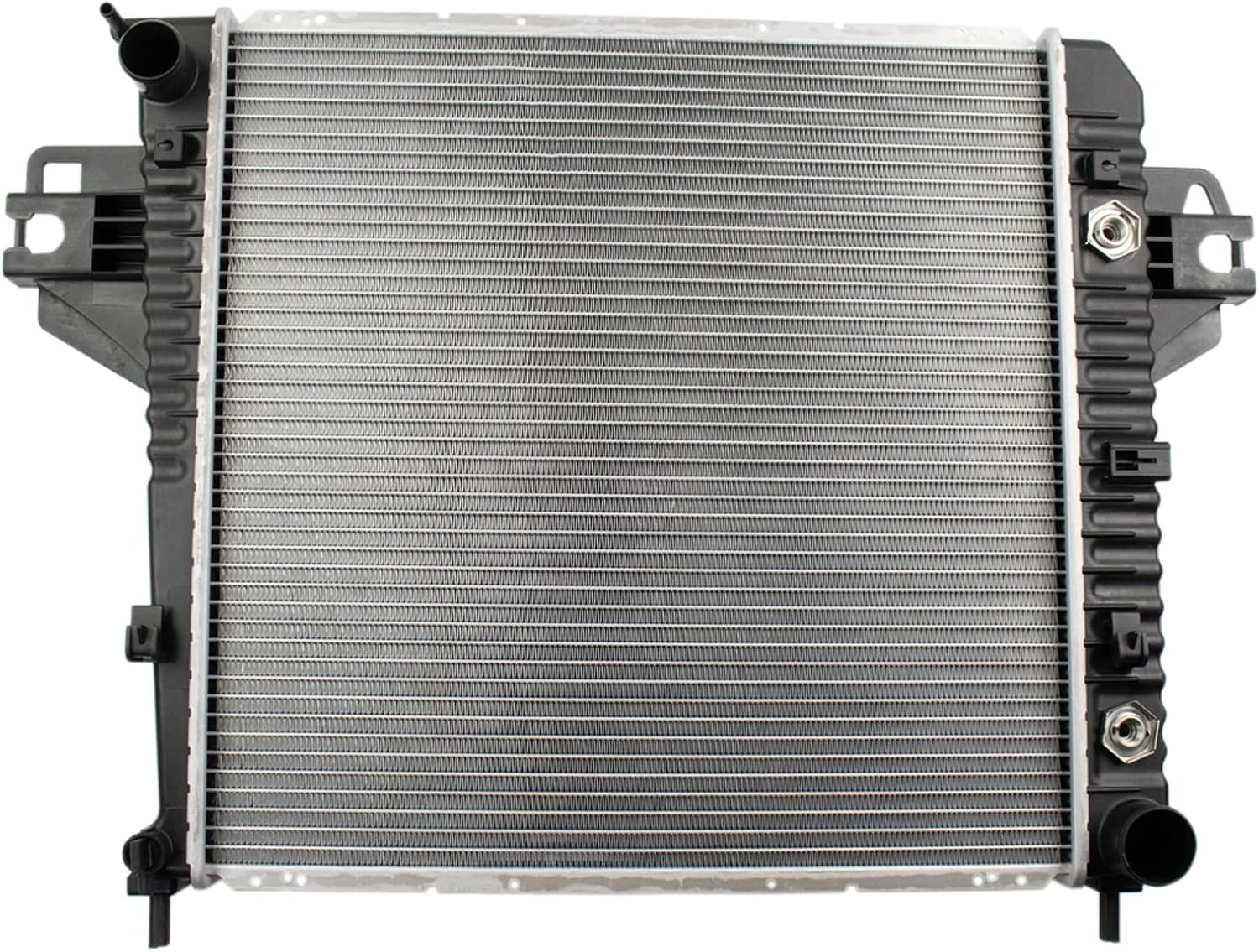 TRQ Radiator Assembly Aluminum Core for 02-06 Jeep Liberty