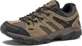 HI-TEC Ridge Low Waterproof Hiking Shoes for Men - Breathable Trail