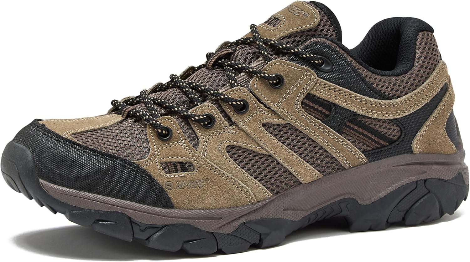 HI-TEC Ridge Low Waterproof Hiking Shoes for Men - Comfort & Traction