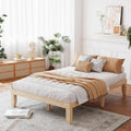 Giantex 14 Inch Full Wood Platform Bed Frame - Solid Slat Support