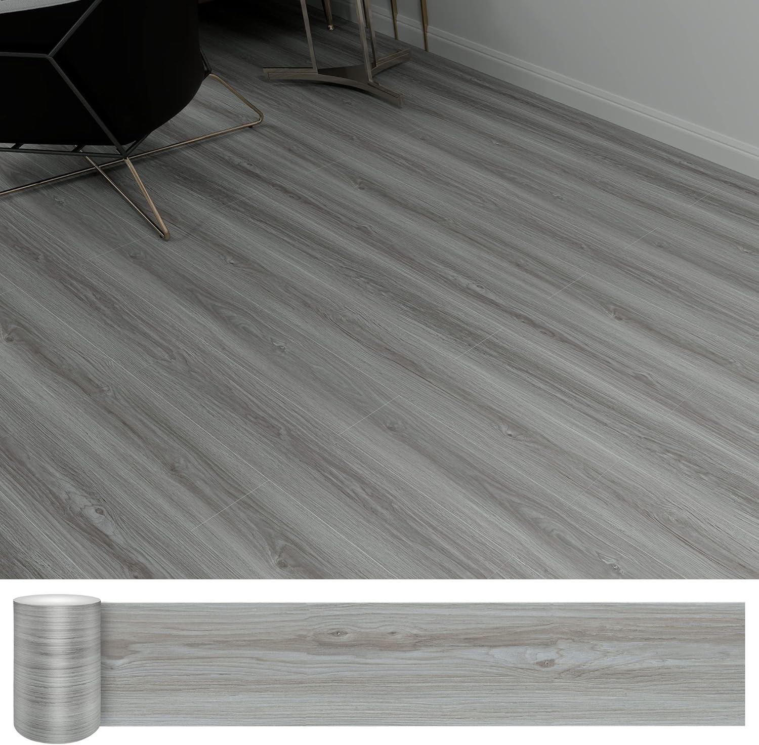Peel and Stick Floor Tile for Easy DIY Home Renovation