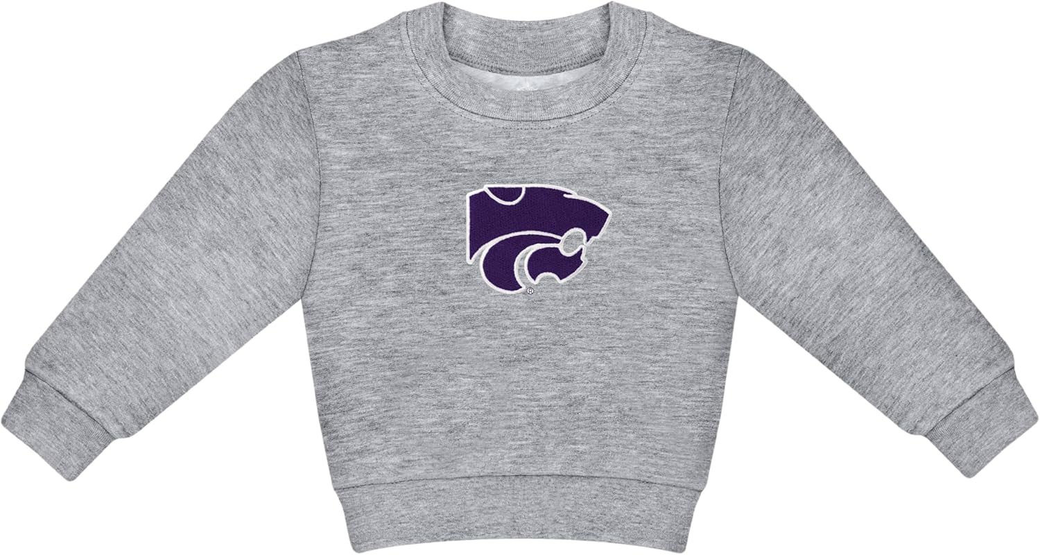 Kansas State College Baby Sweat Shirt Long Sleeve for Kids