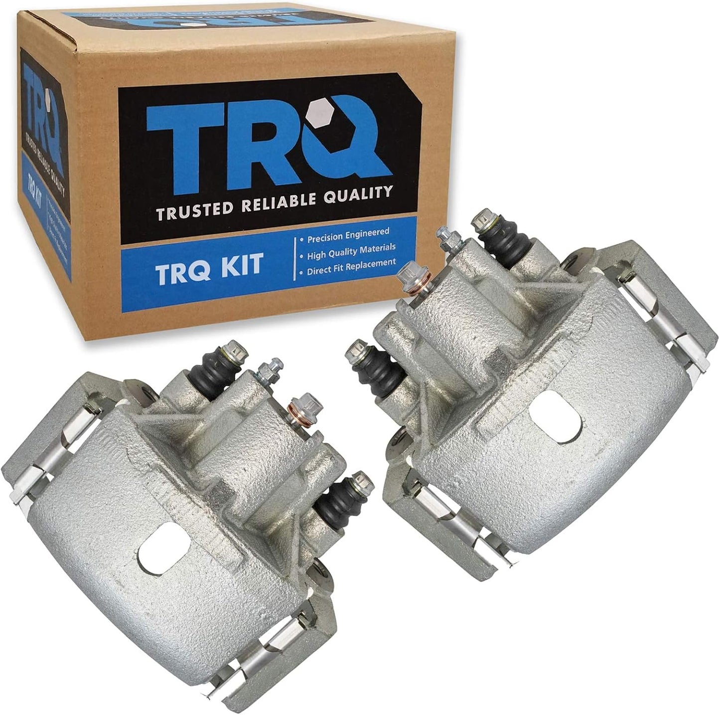 TRQ Rear Brake Caliper Set for 2007-2018 Chrysler and Dodge