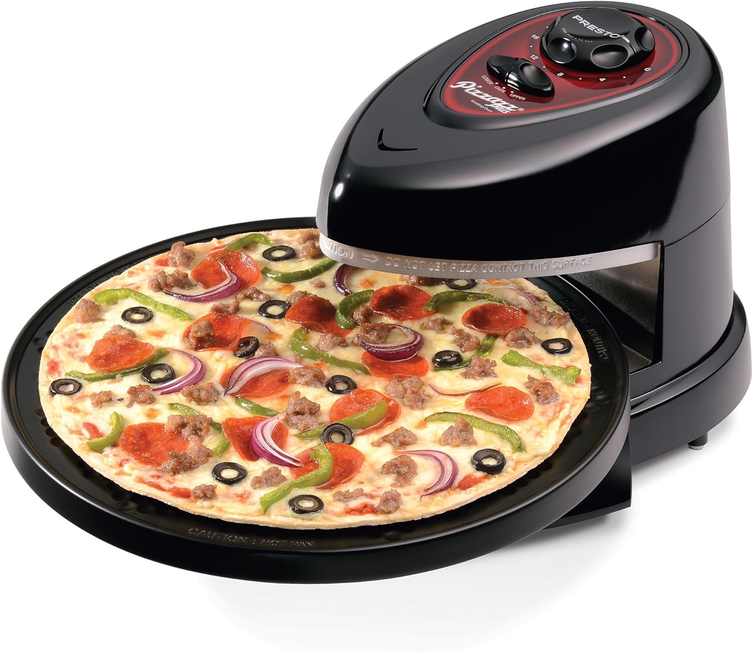 Presto Pizzazz Plus Rotating Oven for Perfectly Baked Foods