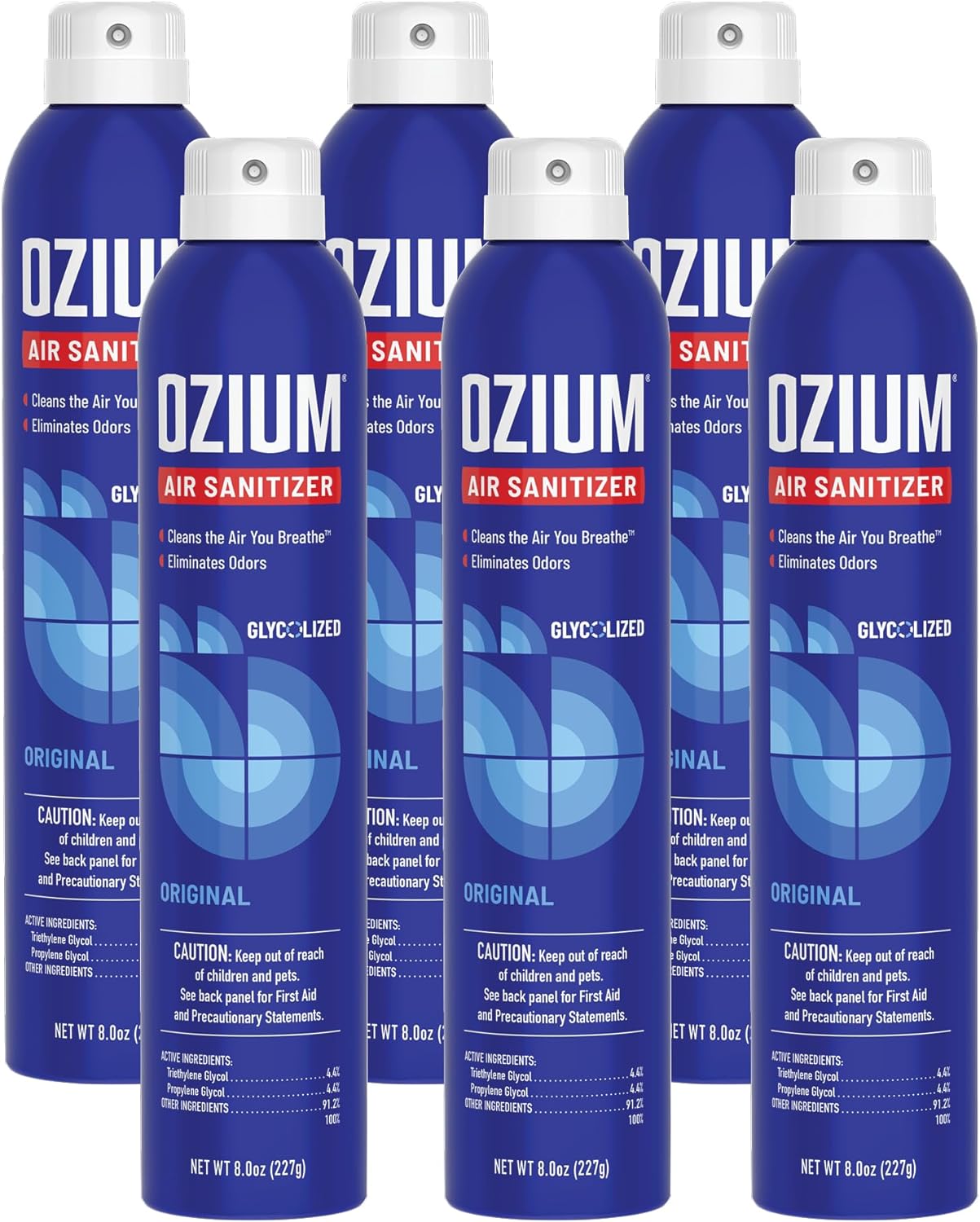 Ozium Air Sanitizer & Odor Eliminator for Homes and Cars