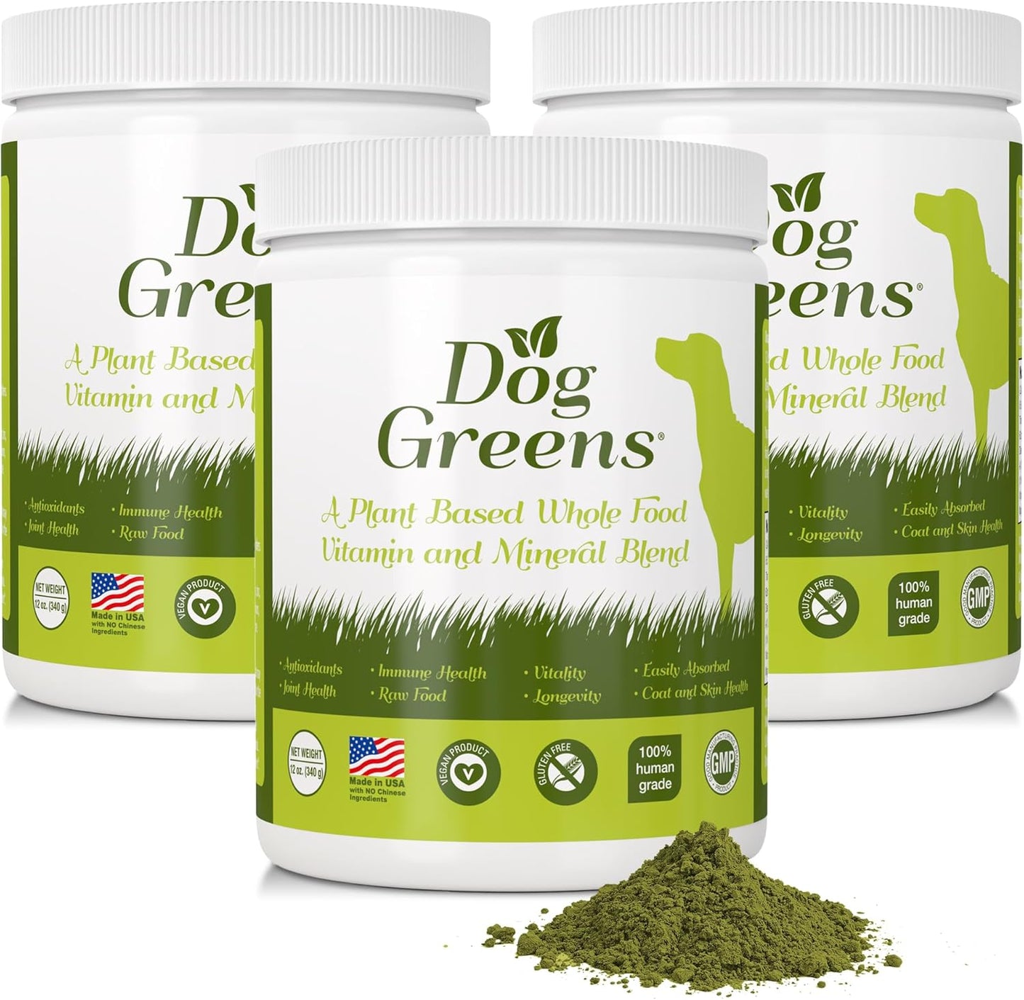 Superfood Supplement for Dogs with Organic Human-Grade Ingredients