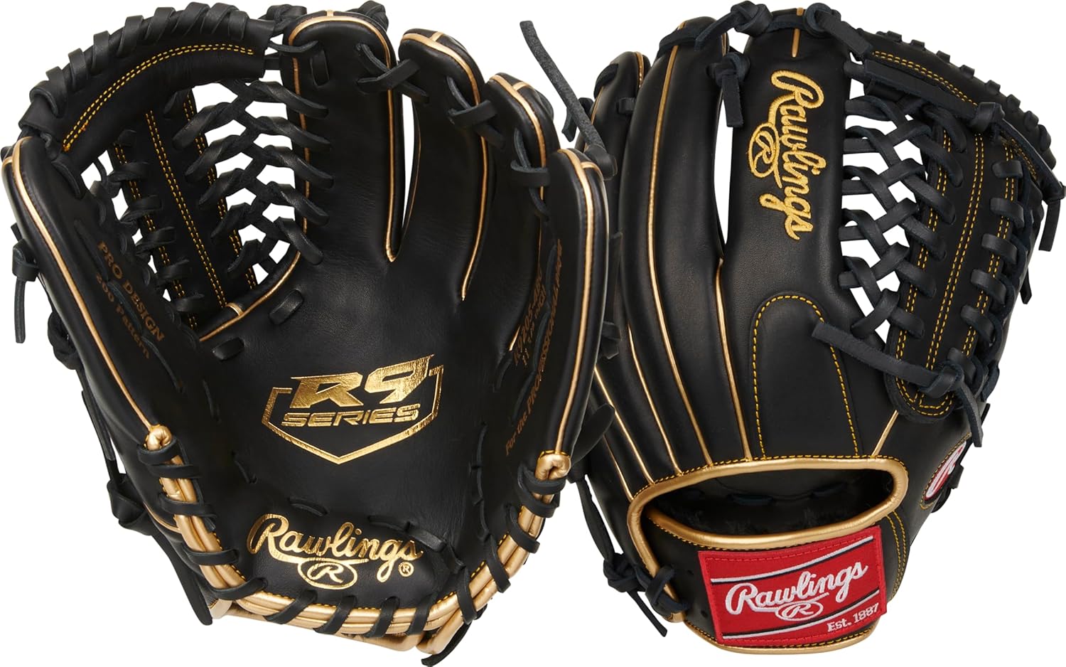 Rawlings R9 Series Baseball Glove for Youth Players Ages 8-14