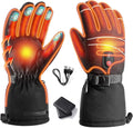 Rechargeable Heated Gloves for Men Women - Fast Heat, Long Battery
