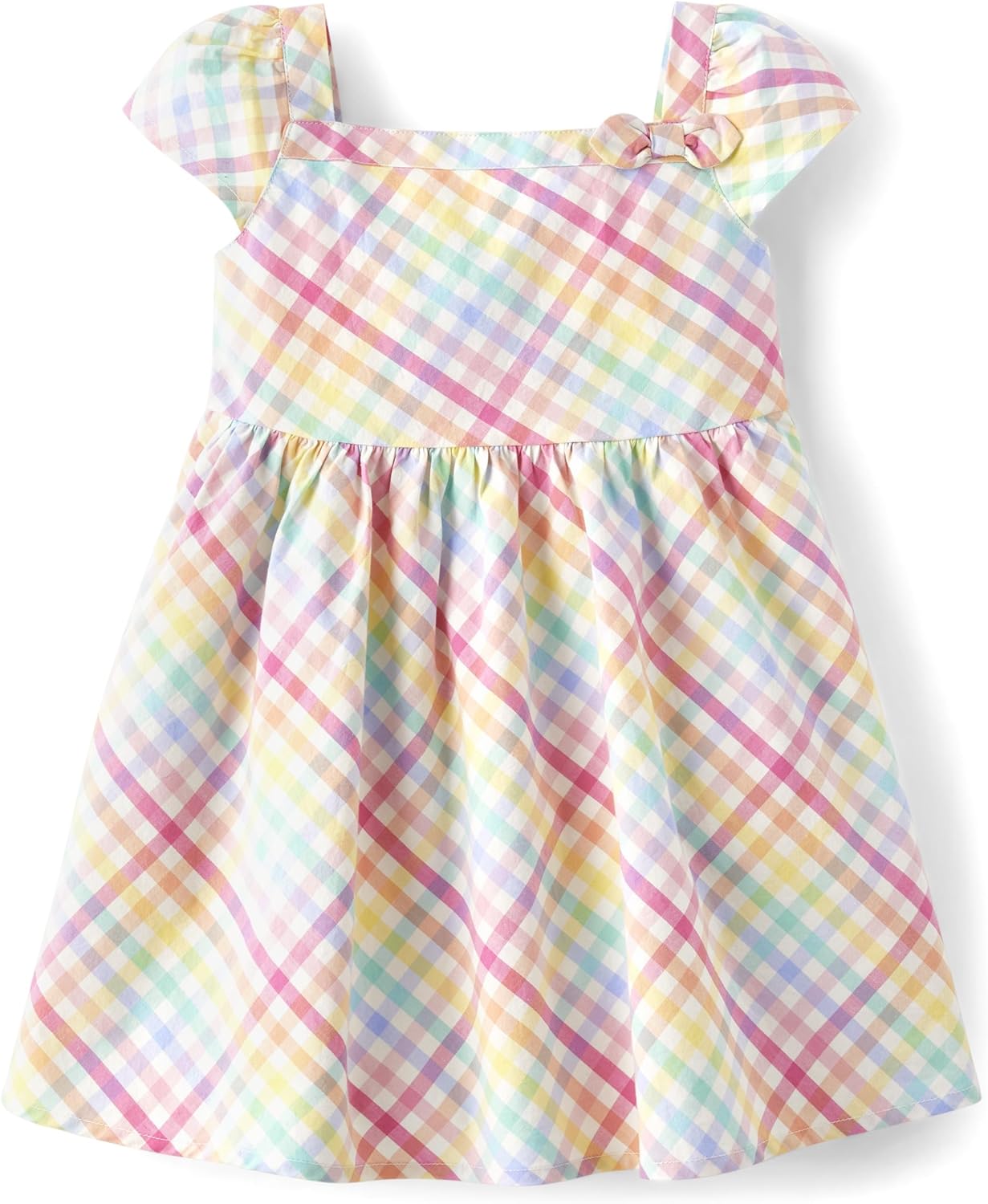 Gymboree Girls Short Sleeve Fit and Flare Dresses for Spring Fun