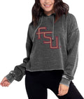 chicka-d Women's Campus Cropped Hoodie - Trendy Gameday Layer