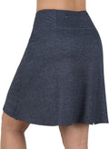 Skorts Skirts for Women 20 in Knee Length Athletic Skirt - Built-In