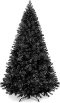 7.5ft Artificial Full Black Christmas Tree - Unique Holiday Decor