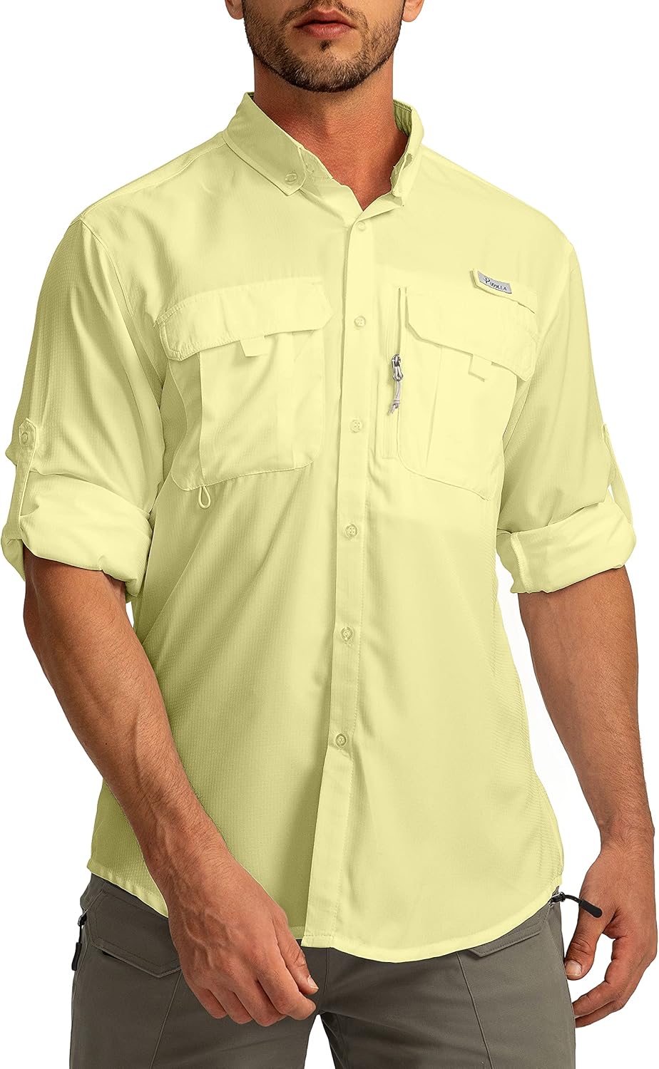Men's Sun Protection Fishing Shirts with UPF50+ for Outdoor Fun
