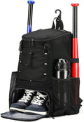Softball Bag for Youth Girls and Adults with Shoe Compartment