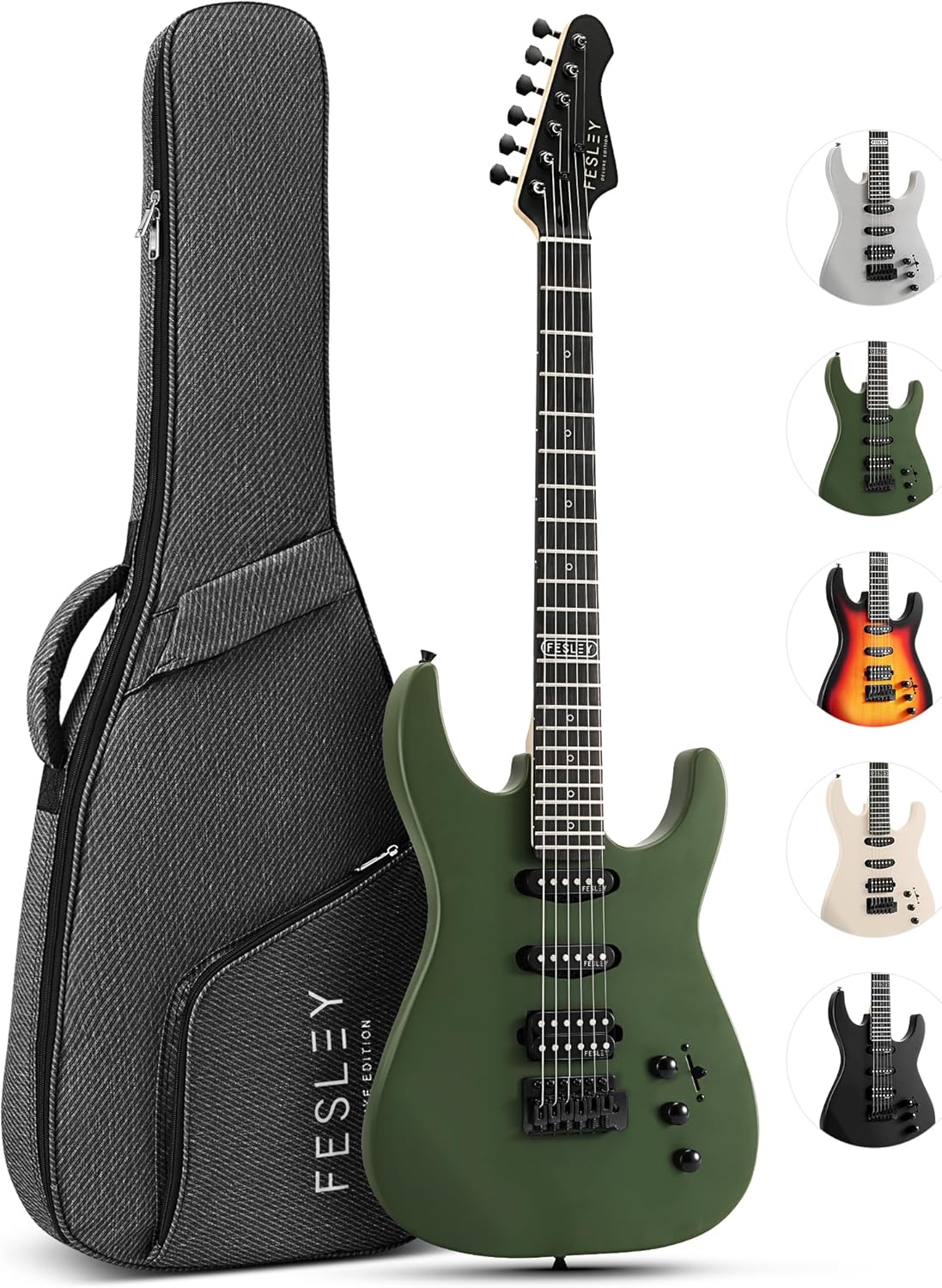 Fesley 39 Electric Guitar Kit - Stylish & Beginner-Friendly!