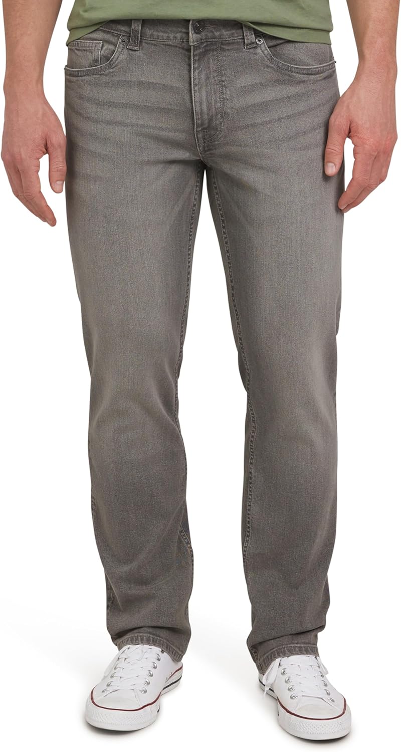 Quiksilver Men's 5 Pocket Straight Fit Stretch Denim Jeans