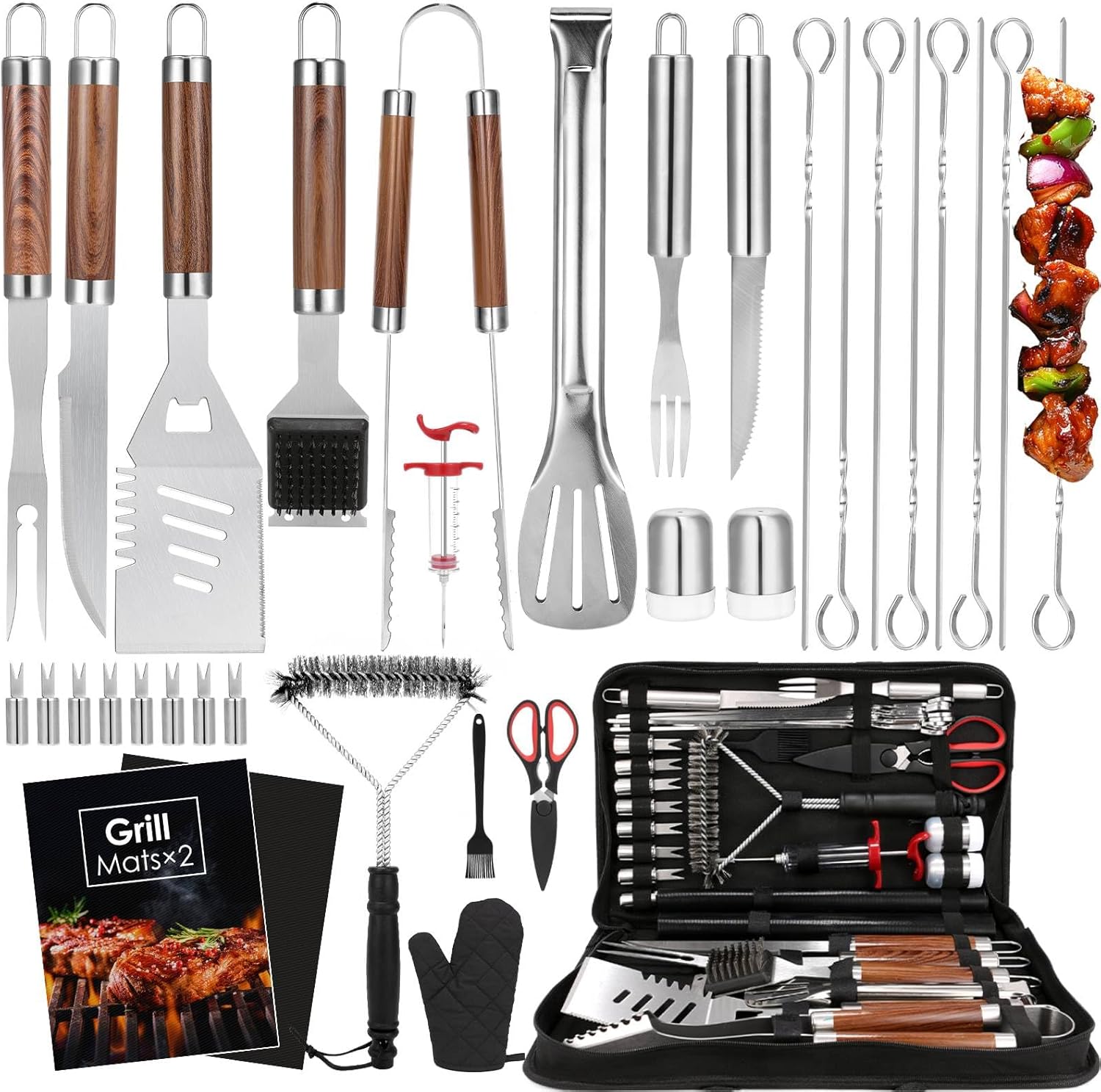 Yoehka BBQ Grilling Accessories Set for Outdoor Cooking Fun