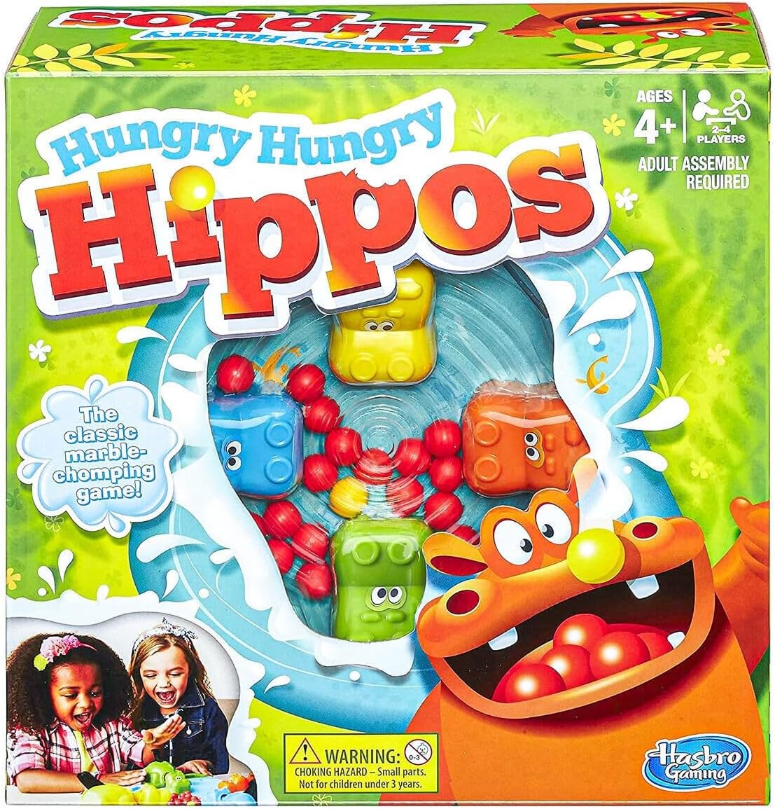 Hasbro Hungry Hippos Game - Feed your fun!