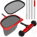 Swimming Pool Cleaning Kit with 5.7 ft Aluminum Pole - Complete Kit