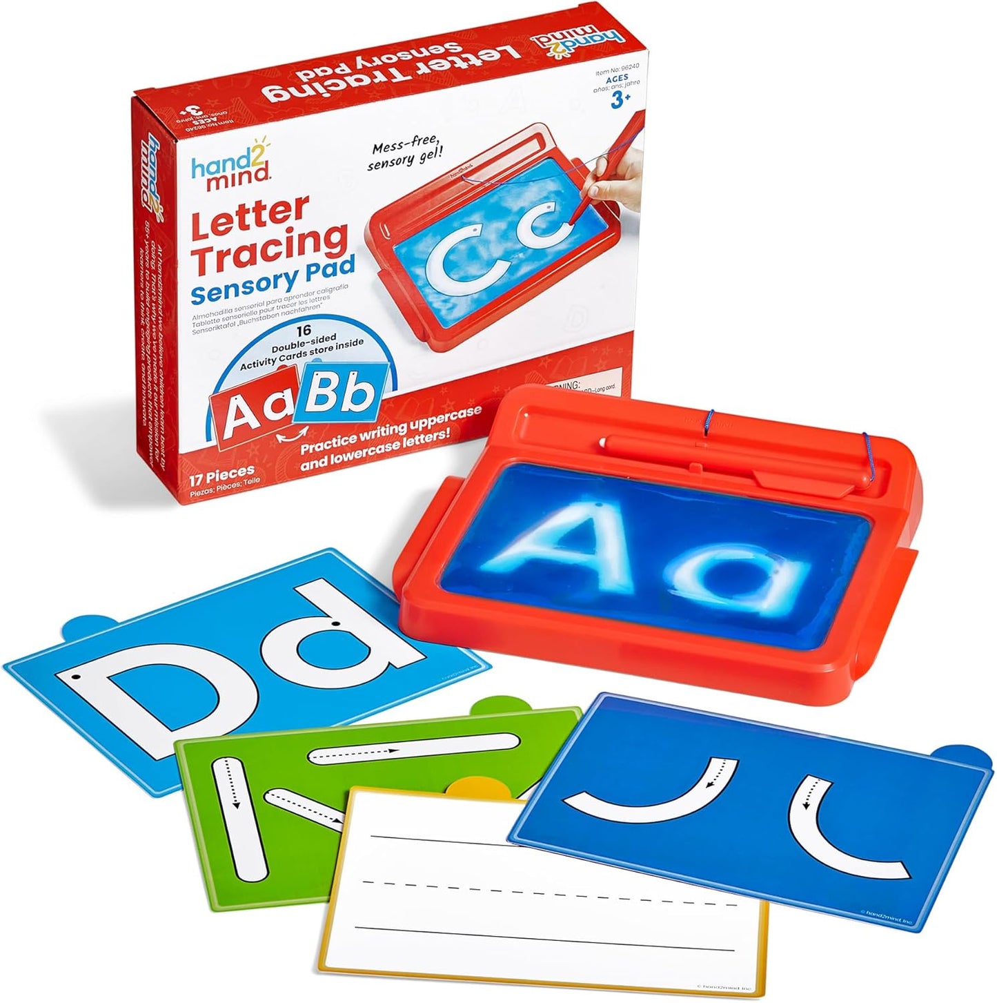 hand2mind Letter Tracing Pad: Kids Learn to Write!