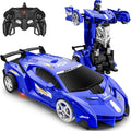 Remote Control Car Toy for 3-8 Year Olds - Transforming 2-in-1 Robot