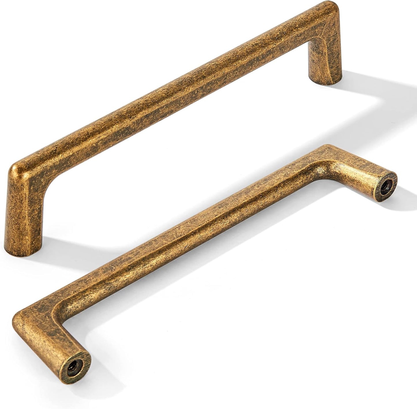 Vintage Antique Brass Kitchen Cabinet Pulls for Retro Style