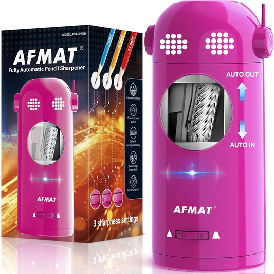 AFMAT Electric Pencil Sharpener: Fully Automatic Robot Design