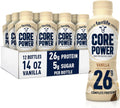 Core Power Protein Shake Vanilla 26g Bottle 12 Pack - High Protein