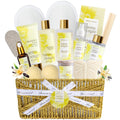 Spa Gifts for Women 15-Piece Vanilla Rose Spa Gift Basket - Relaxing