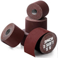5 Rolls 3in Wide Emery Cloth Roll Sandpaper for Polishing Needs