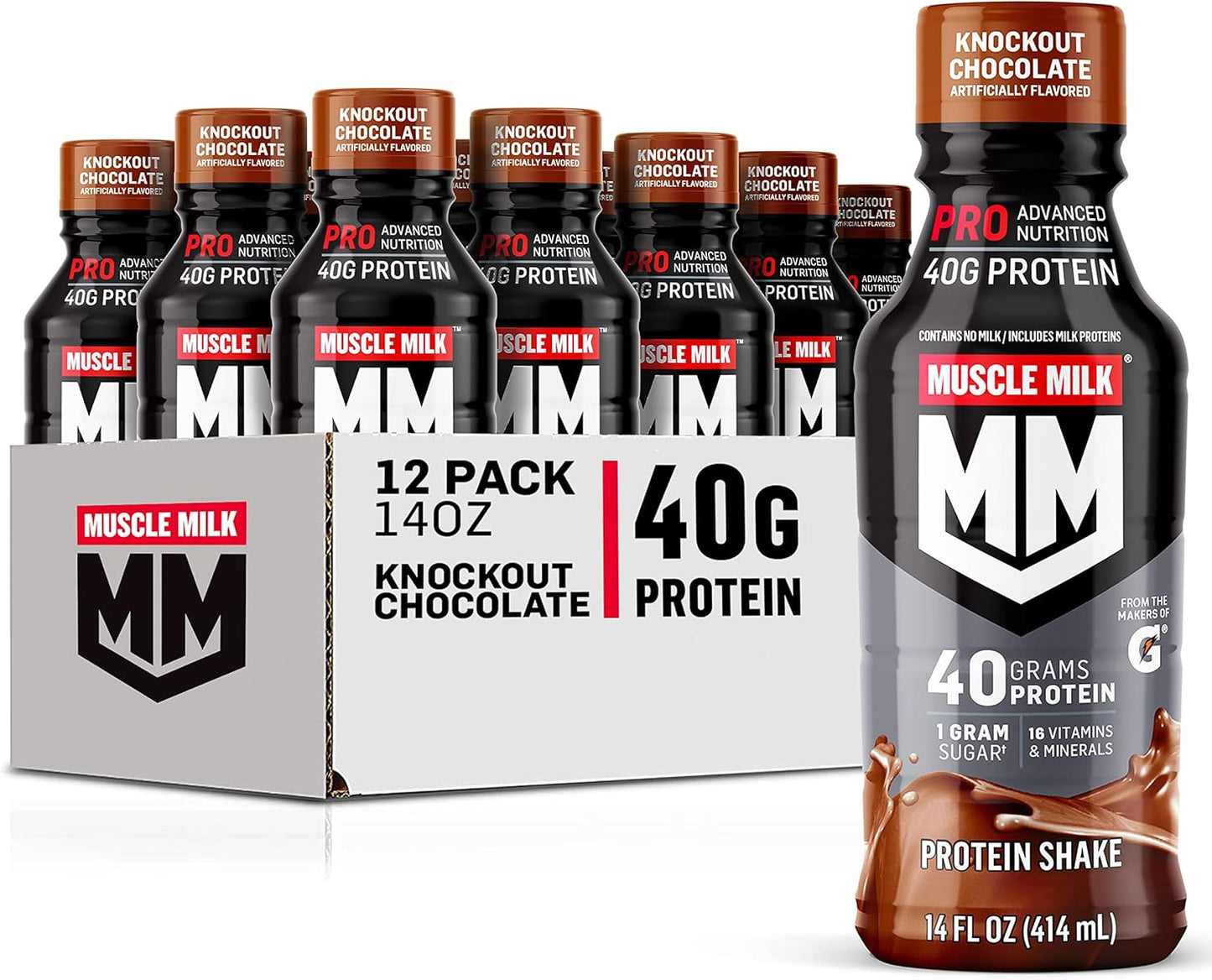 Muscle Milk Pro Advanced Nutrition Protein Shake for Recovery