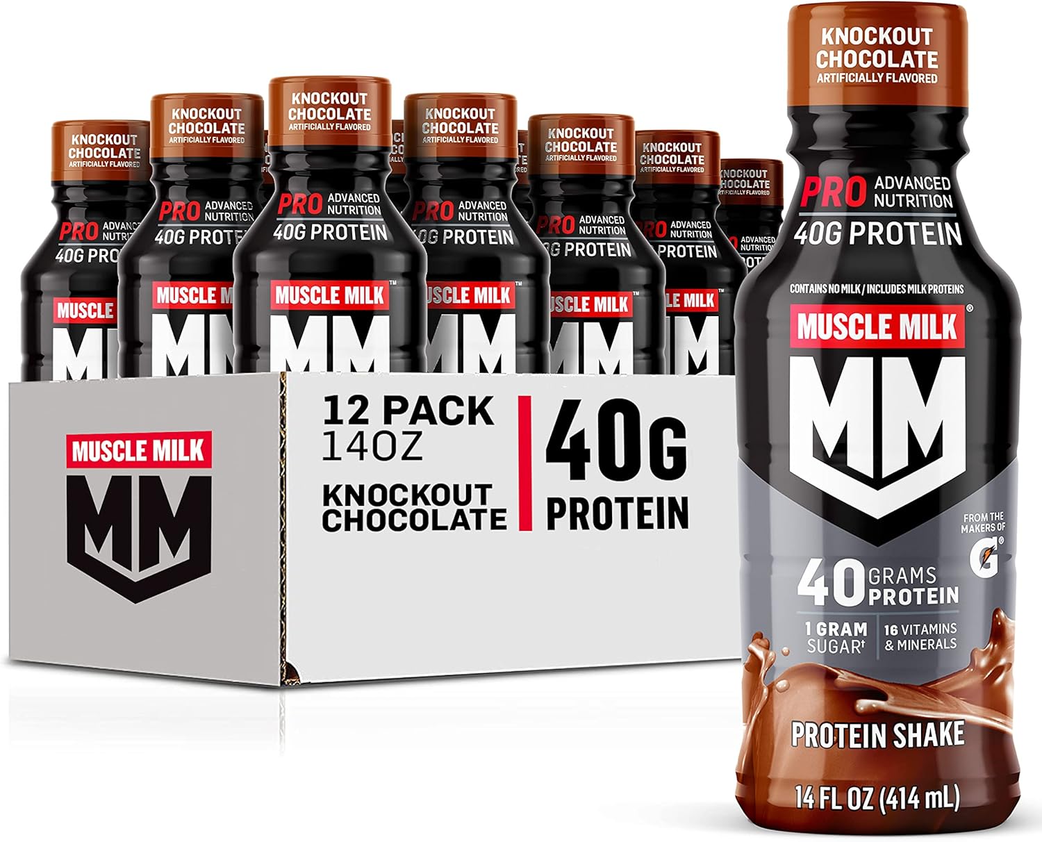 Muscle Milk Pro Advanced Nutrition Protein Shake for Recovery