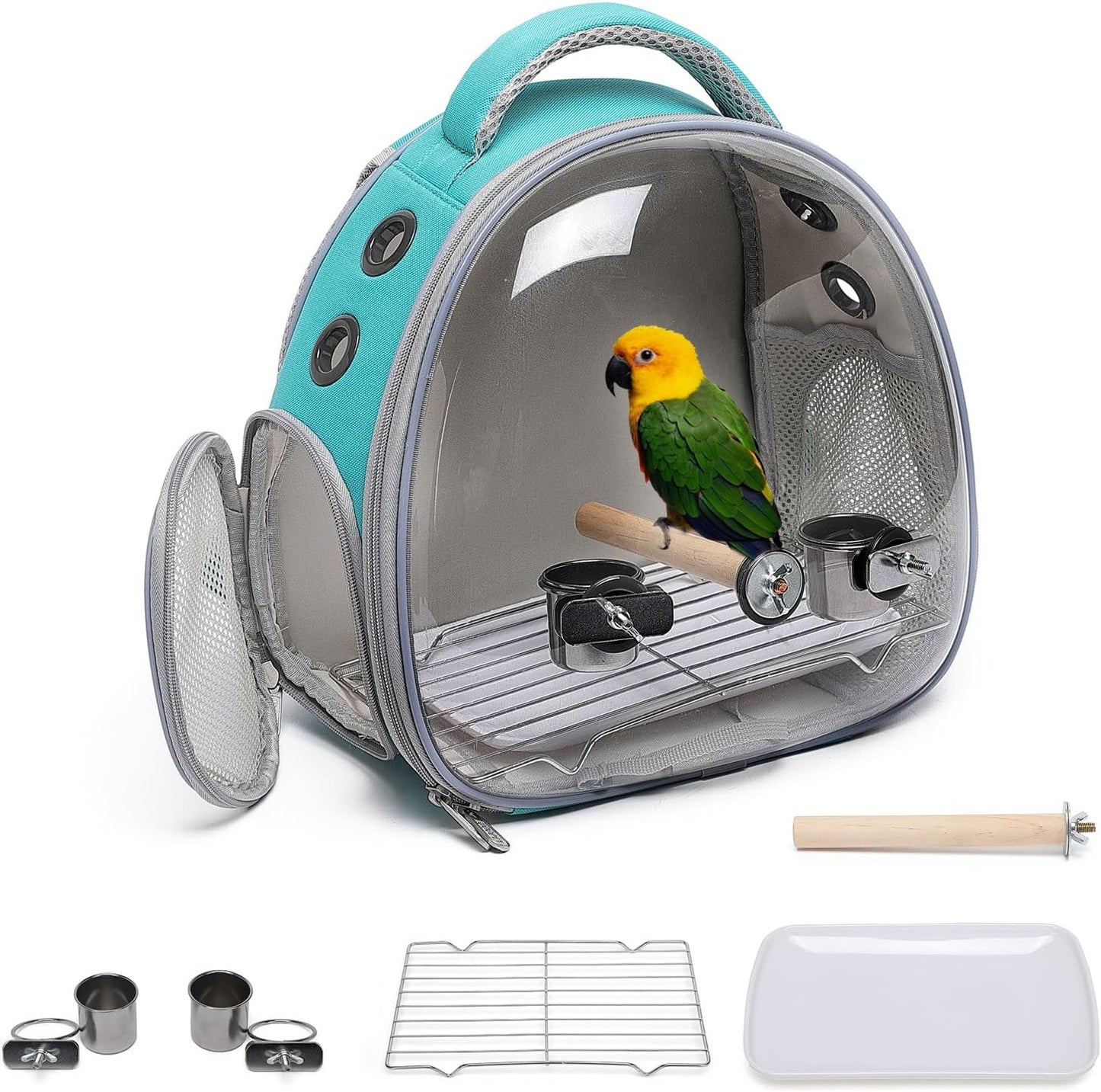 Portable Travel Pet Backpack Carrier for Small Animals and Pets
