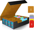 Trading Card Storage Box Fits 3200+ MTG/TCG Cards - Large PU Case
