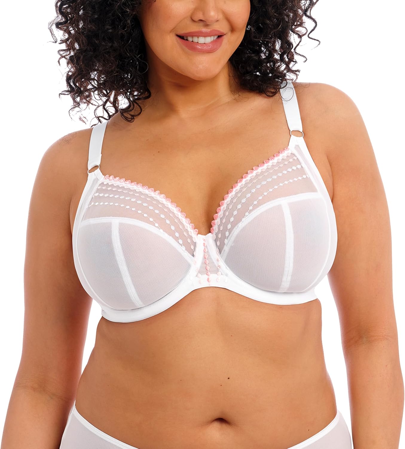 Elomi Women's Underwire Plunge Bra for Comfort and Style