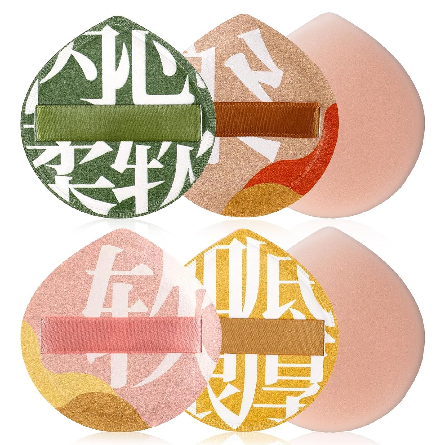 Korean Teardrop Sponge Set - Flawless Makeup Application