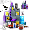 MAYAPHILOS Halloween Magnetic Tiles 64 PCS - Creative Building Toy