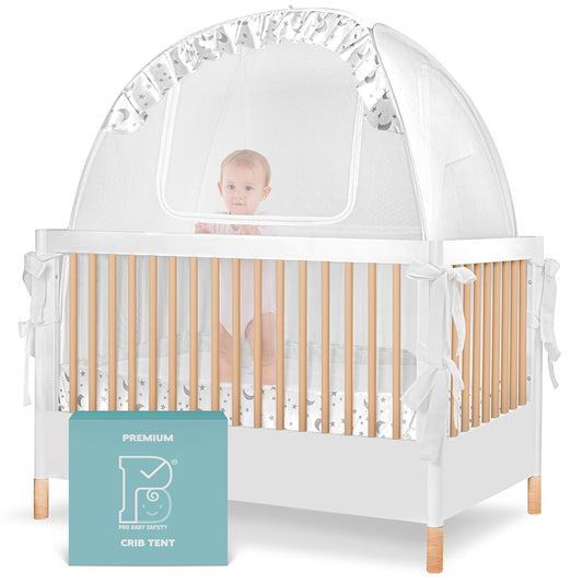 Anti-Fall Pop Up Crib Tent - Pro Baby Safety