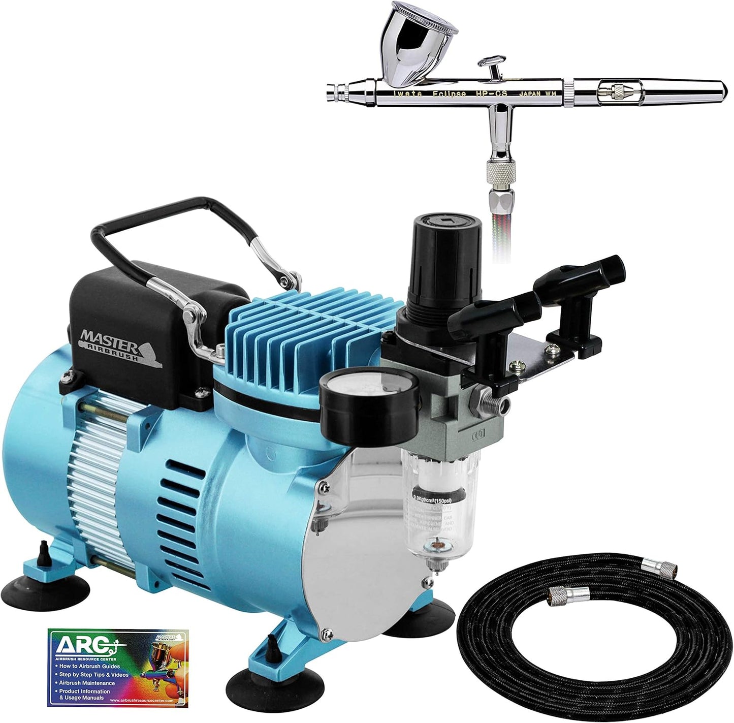 Master Airbrush Set: Precision Dual-Action Airbrush & Compressor Kit
