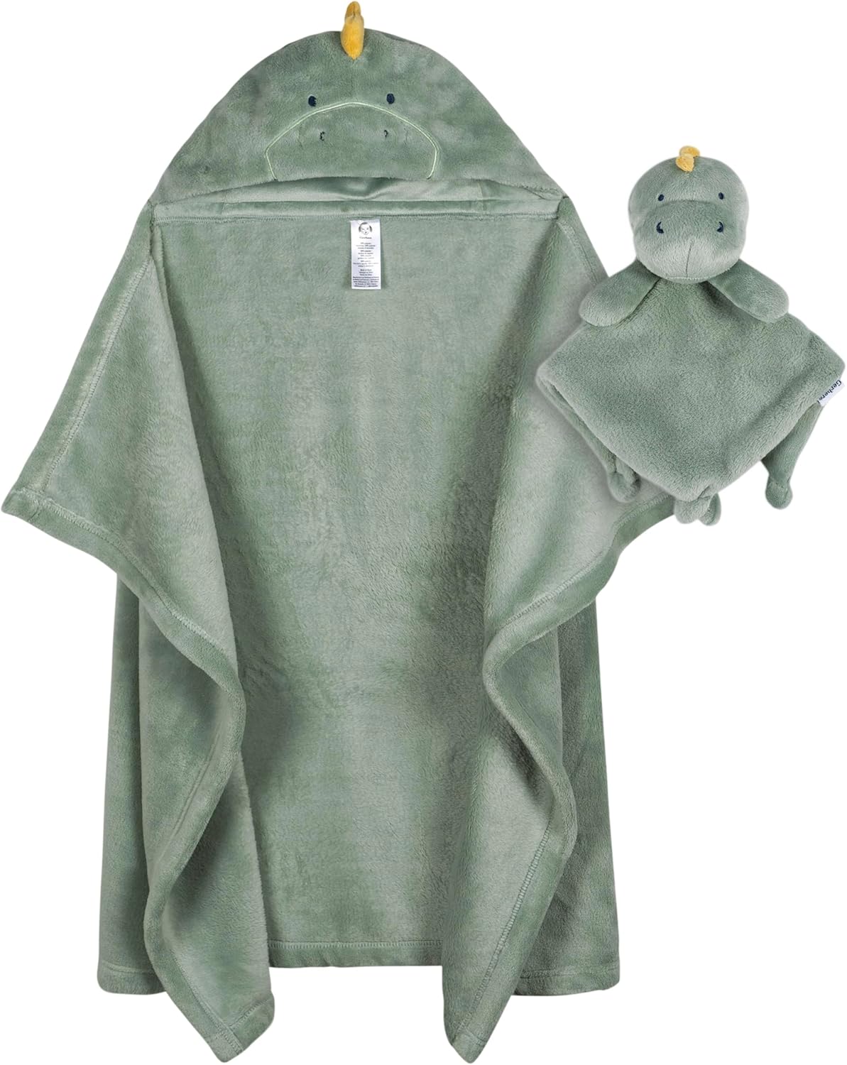Dino Time Baby Hooded Blanket Set