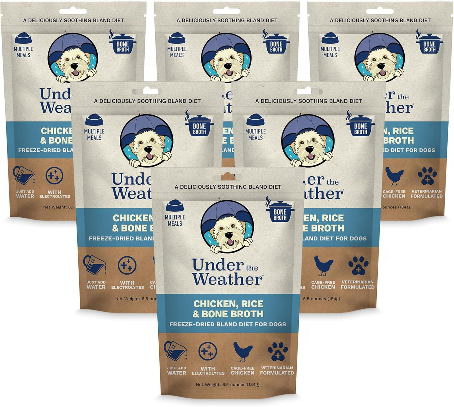 Under the Weather Easy to Digest Bland Diet for Sick Dogs