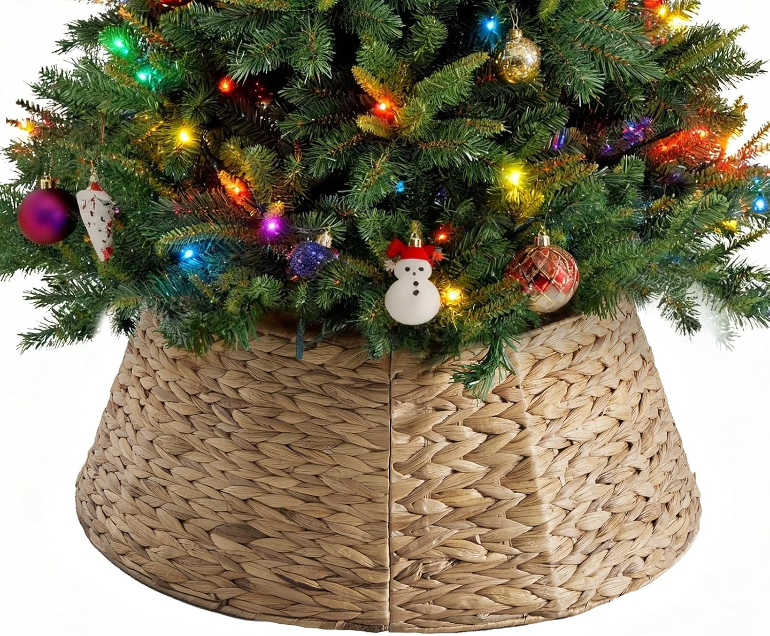 Elegant 24inch Christmas Tree Collar for 4-7ft Trees