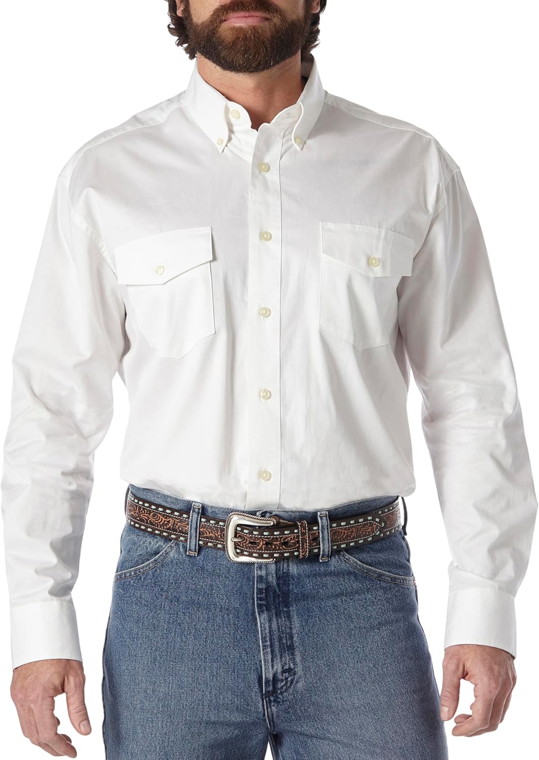 Wrangler Men's Painted Desert Long Sleeve Button Shirt Review