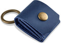 Leather Guitar Pick Holder Keychain - Compact Pick Case for Players